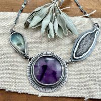 Moon & Leaf jewelry by Kristin Satzman